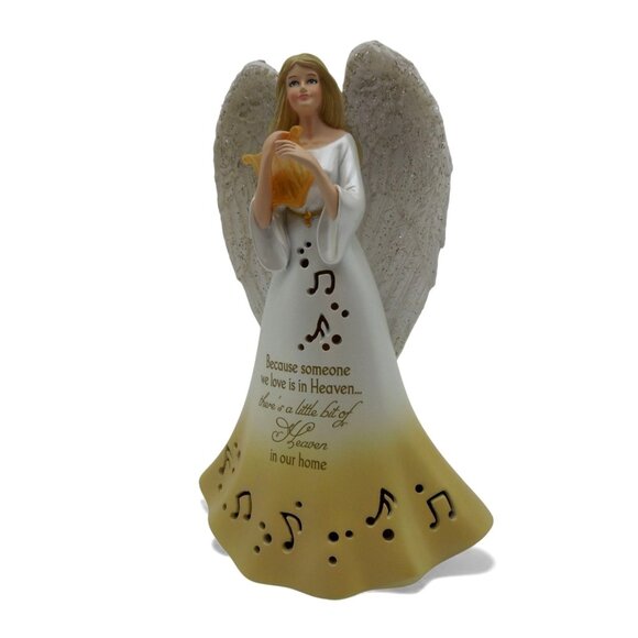 THOMAS KINKADE Angel Figurine Light Of Love Collection with Light-Up Feature - Picture 10 of 13